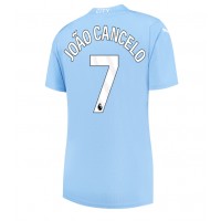 Manchester City Joao Cancelo #7 Fotballklær Hjemmedrakt Dame 2023-24 Kortermet